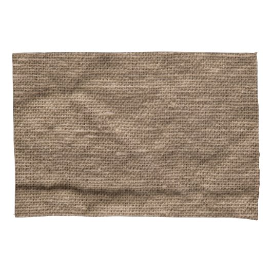 Gekreukelde bruine, abstracte getextureerde achter kussensloop (Voorkant)