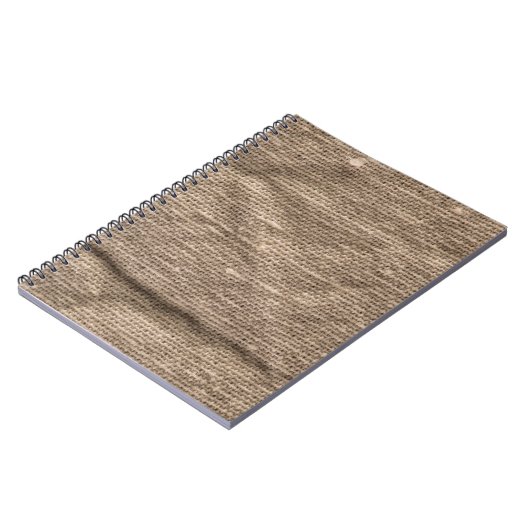 Gekreukelde bruine, abstracte getextureerde achter notitieboek (Linkerzijde)