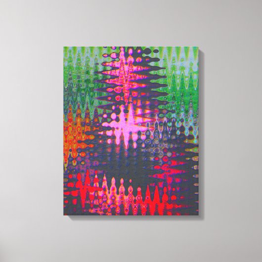 Gekreun Mona Lisa Abstracte Olie Canvas Afdruk (Voorkant)