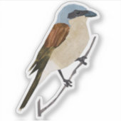 gekrijs sticker (Voorkant)