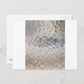 gekristalliseerd briefkaart (Voorkant / Achterkant)