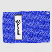 Gekristalliseerd door Kenneth Yoncich Golfhanddoek (Horizontaal)