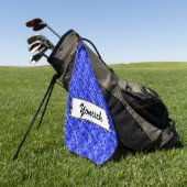 Gekristalliseerd door Kenneth Yoncich Golfhanddoek (Groen)