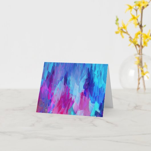 Gekristalliseerd..... Kaart (Gele Bloem)