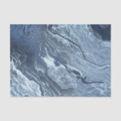 Gekristalliseerde blauwe agaat | Stoffige leisteen Tissuepapier (Voorkant)