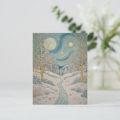 Gekristalliseerde kreek briefkaart (Staand voorkant)