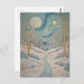 Gekristalliseerde kreek briefkaart (Voorkant / Achterkant)