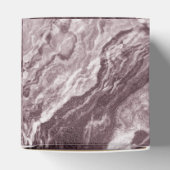 Gekristalliseerde Mauve Agaat | Stoffelijk Roos Ro Bedankdoosjes (Bovenkant)