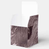 Gekristalliseerde Mauve Agaat | Stoffelijk Roos Ro Bedankdoosjes (Geopend)