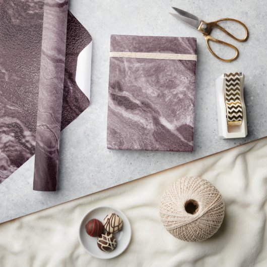 Gekristalliseerde Mauve Agaat | Stoffelijk Roos Ro Cadeaupapier (Crafts)