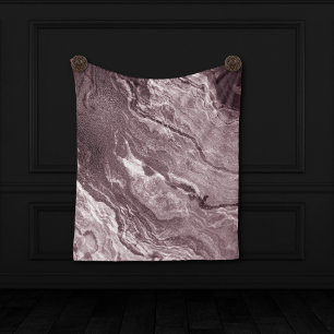 Gekristalliseerde Mauve Agaat Stoffelijk Roos Ro Fleece Deken