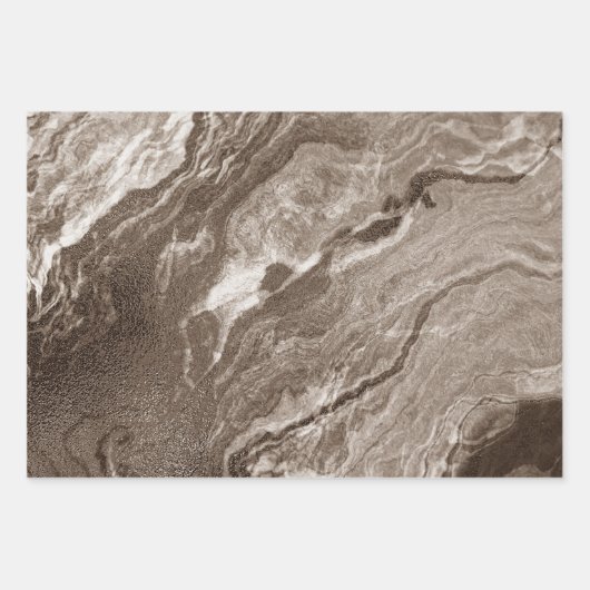 Gekristalliseerde Mauve Agaat | Stoffelijk Roos Ro Inpakpapier Vel (Voorkant)