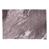 Gekristalliseerde Mauve Agaat | Stoffelijk Roos Ro Kussensloop (Voorkant)