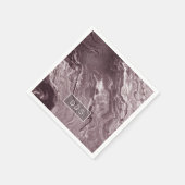 Gekristalliseerde Mauve Agaat | Stoffelijk Roos Ro Servet (Hoek)