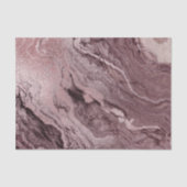 Gekristalliseerde Mauve Agaat | Stoffelijk Roos Ro Tissuepapier (Voorkant)