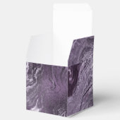Gekristalliseerde Paarse agaat | Moody gemarmerde  Bedankdoosjes (Geopend)