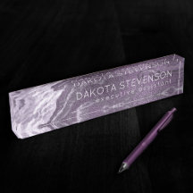 Gekristalliseerde Paarse agaat | Moody gemarmerde 