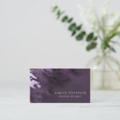 Gekristalliseerde Paarse agaat | Moody gemarmerde  Visitekaartje (Staand voorkant)