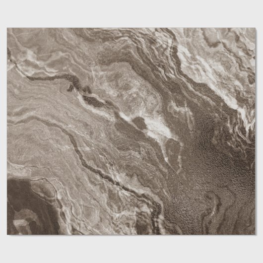 Gekristalliseerde rode agaat | Ruby Crimson gemarm Cadeaupapier (Vlak)