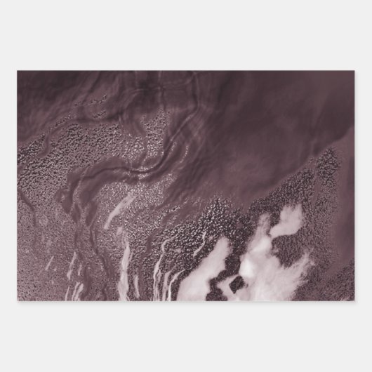 Gekristalliseerde rode agaat | Ruby Crimson gemarm Inpakpapier Vel (Voorkant 2)