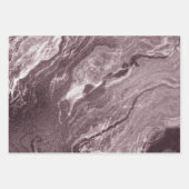 Gekristalliseerde rode agaat | Ruby Crimson gemarm Inpakpapier Vel (Voorkant)