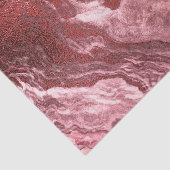 Gekristalliseerde rode agaat | Ruby Crimson gemarm Tissuepapier (Detail)
