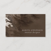 Gekristalliseerde rode agaat | Ruby Crimson gemarm Visitekaartje (Voorkant)