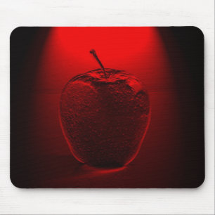 Gekristalliseerde rode appel mousepad muismat