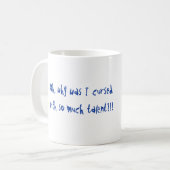 gekromd met talent koffiemok (Voorkant links)