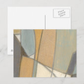 Gekromde lijnen en gedempte aartafels briefkaart (Voorkant / Achterkant)