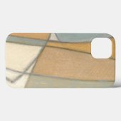 Gekromde lijnen en gedempte aartafels Case-Mate iPhone case (Achterkant (horizontaal))