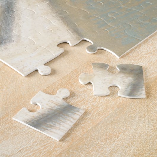 Gekromde lijnen en gedempte aartafels legpuzzel (Zijkant)