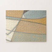 Gekromde lijnen en gedempte aartafels legpuzzel (Horizontaal)