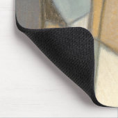 Gekromde lijnen en gedempte aartafels muismat (Hoek)