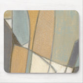 Gekromde lijnen en gedempte aartafels muismat (Voorkant)