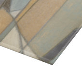 Gekromde lijnen en gedempte aartafels snijplank (Hoek)