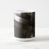 gekromde staalmatrix koffiemok (Center)