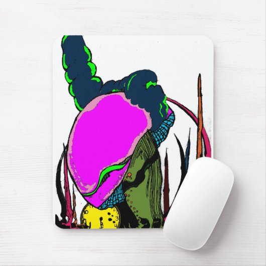 gekrompen muismat (Met muis)