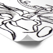 Gekrompen Poster (Hoek)