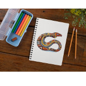 gekronkelde aardslang notitieboek