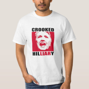 GEKROOKT HILLIAIR - Anti-Hillary - T-shirt