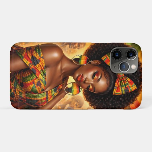 Gekroond in Erfgoed Case-Mate iPhone Case (Achterkant (horizontaal))