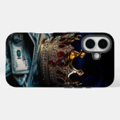 Gekroond in rijkdom Case-Mate iPhone case (Achterkant (horizontaal))