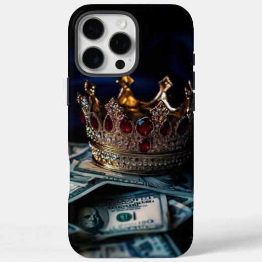 Gekroond in rijkdom Case-Mate iPhone case (Achterkant)