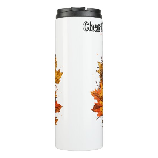 gekroond met zijn heerlijkheid thermosbeker (Achterkant)