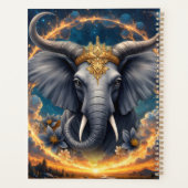 Gekroonde Bewaker van de Hemelse Poort de olifant Planner (Achterkant)