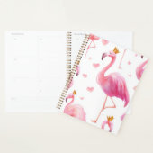 Gekroonde Flamingo – Luxe Eiland Sfeer Planner (Display)
