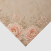 Gekroonde Flamingo Vintage Decoupage Tissuepapier (Detail)