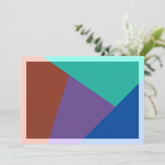 gekroonde Kaart zonder tekst (Staand voorkant)