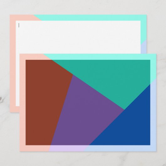 gekroonde Kaart zonder tekst (Voorkant / Achterkant)